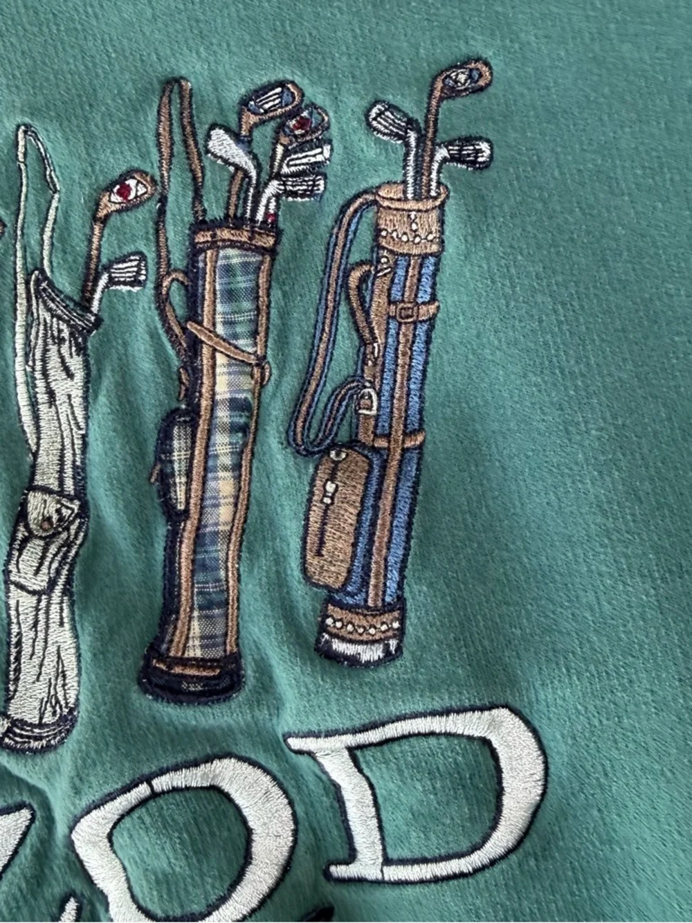 Vintage Izod Embroidered Golf‎ Sweatshirt